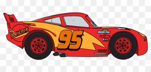 Cars Lightning Mcqueen Transparent - Side View png