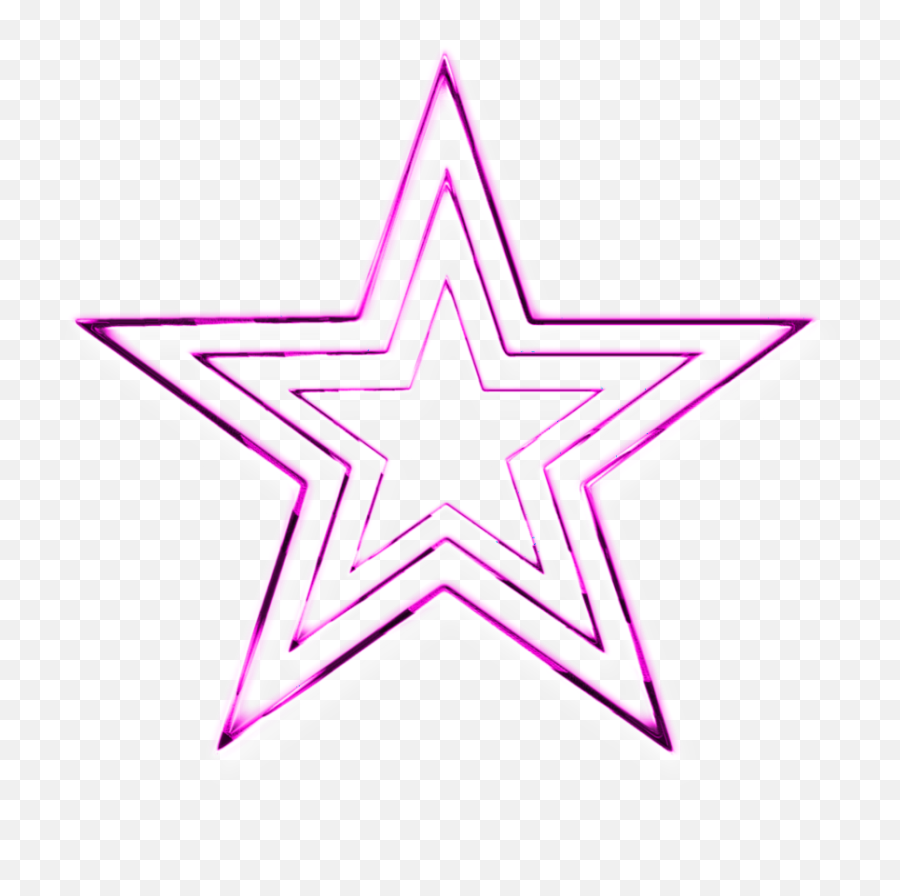 Mq Pink Star Stars Neon - Neon Pink Star Png High Neon Pink Star Png,Neon Line Png