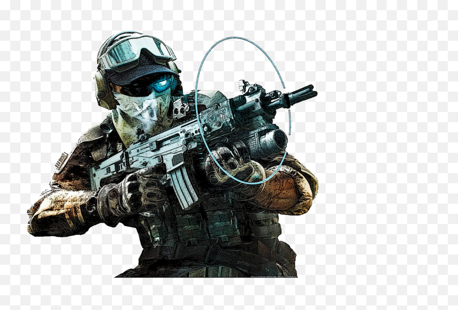 Download Soldier Transparent Background - Tom Clancy Ghost Recon Future Soldier Png,Sniper Transparent