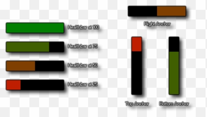 Download Different Healthbar Types - Graphics png