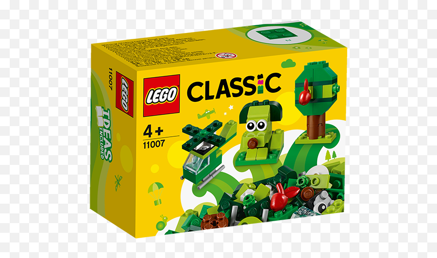 Lego 11007 Classic Creative Green Bricks - Lego Classic Png,Lego Block Png