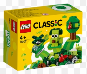 Lego 11007 Classic Creative Green Bricks - Lego png