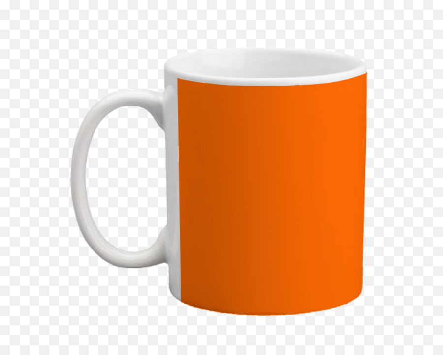 Custom Coffee Mug - Orange Background Sku Lgdw11smugorg Mug Orange Png,Coffee Transparent Background