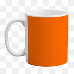 Custom Coffee Mug - Orange Background Sku LGDW11SMUGORG png