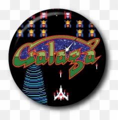 Galaga Custom Buttons Milwaukee - Galaga Png,Galaga Png
