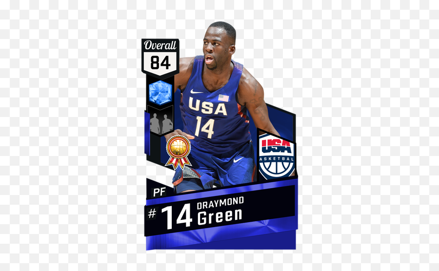 Download Draymond Green Sapphire Card - Chris Bosh Nba 2k17 Png,Draymond Green Png