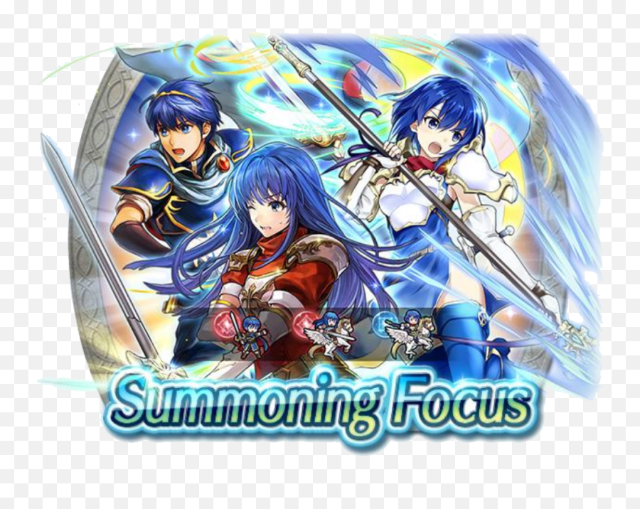 Heroes Bound Hero Battle Marth U0026 Caeda Banner - Cartoon Png,Marth Png