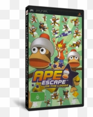 Download Ape Escape Game Psp Png Image With No Background - Ape Escape Psp,Psp Png