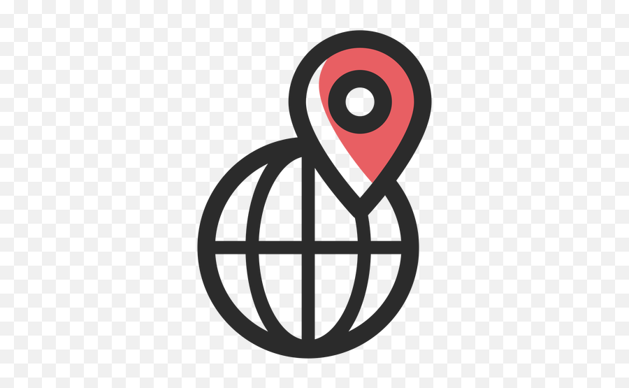 World Location Colored Stroke Icon - Transparent Png U0026 Svg Icone De Localização Colorido,Location Icon Transparent