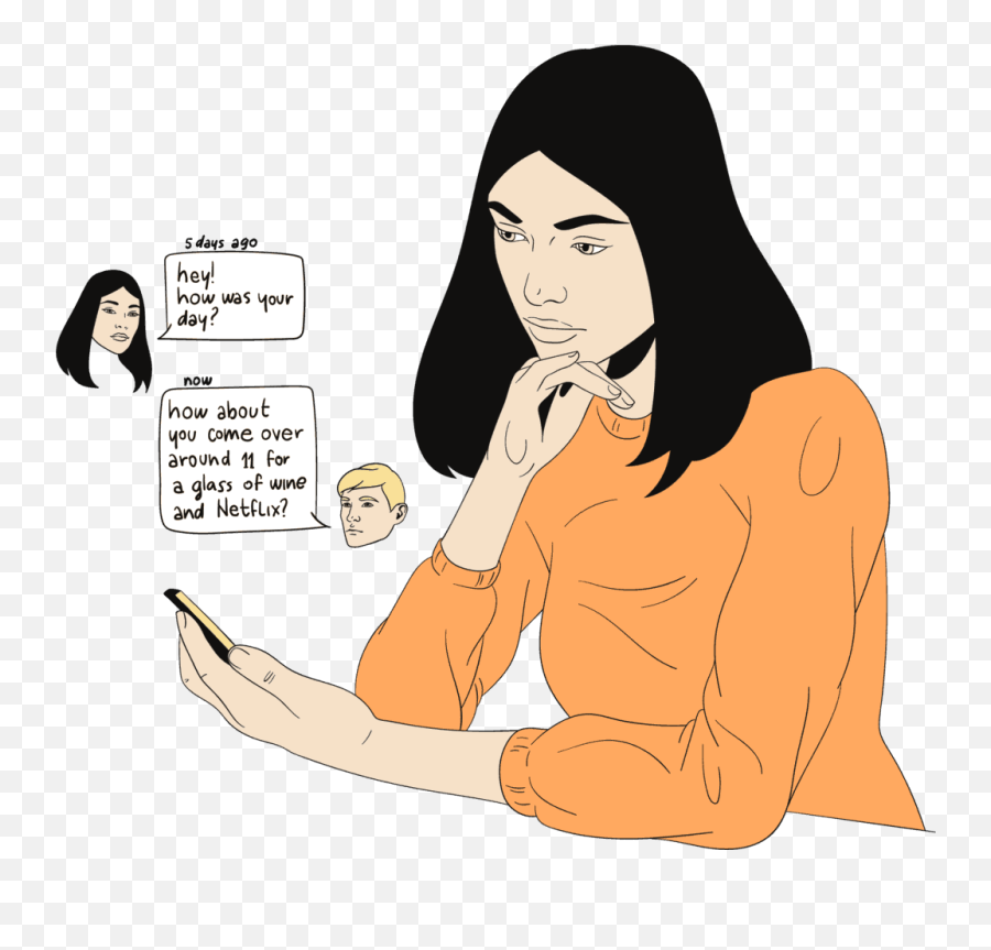 Why Is He Ignoring Me 5 Reasons Isnu0027t Texting You Back - He Ignores Me Cartoon Png,Texting Png