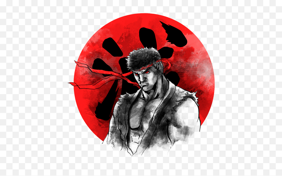 Ryu Circulo Rojo - Illustration Png,Circulo Rojo Png