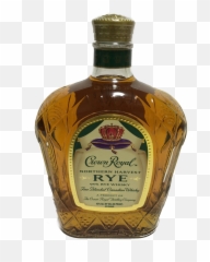 Premium Liquor - Glass Bottle png