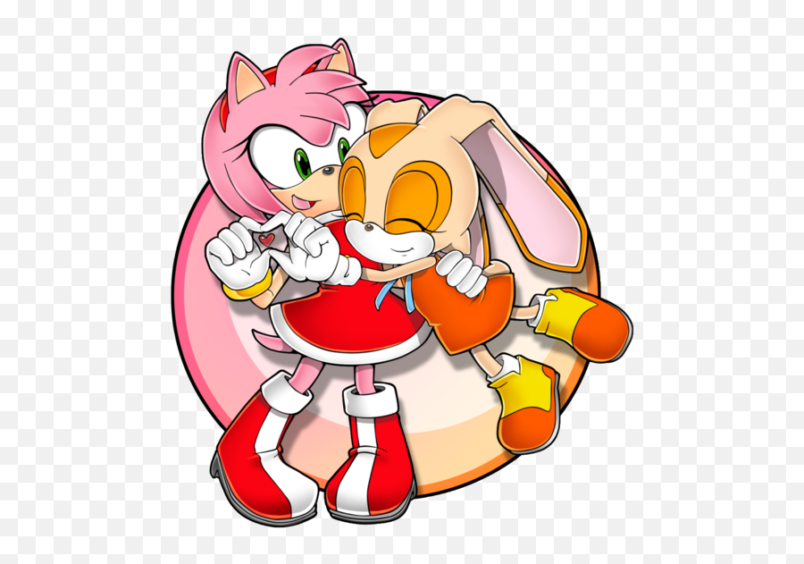Amy Rose Likes - Sonic Cream Y Amy Png,Amy Rose Png