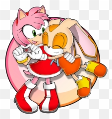 Amy Rose Likes - Sonic Cream Y Amy Png,Amy Rose Png
