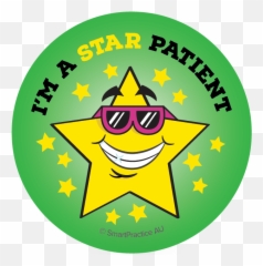 Smartpractice Australia Iu0027m Star Patient Sticker - Emblem png