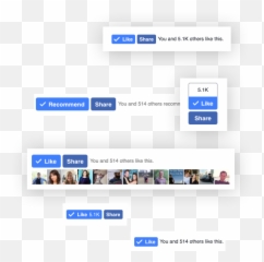 Facebook Modules - Comments Page Feed Share Button u0026 more Screenshot png