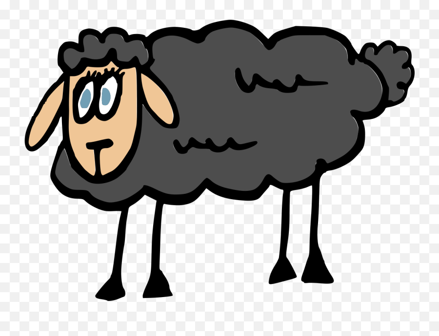 Cartoon Sheep Vector Svg Png - Animal Figure,Sheep Transparent