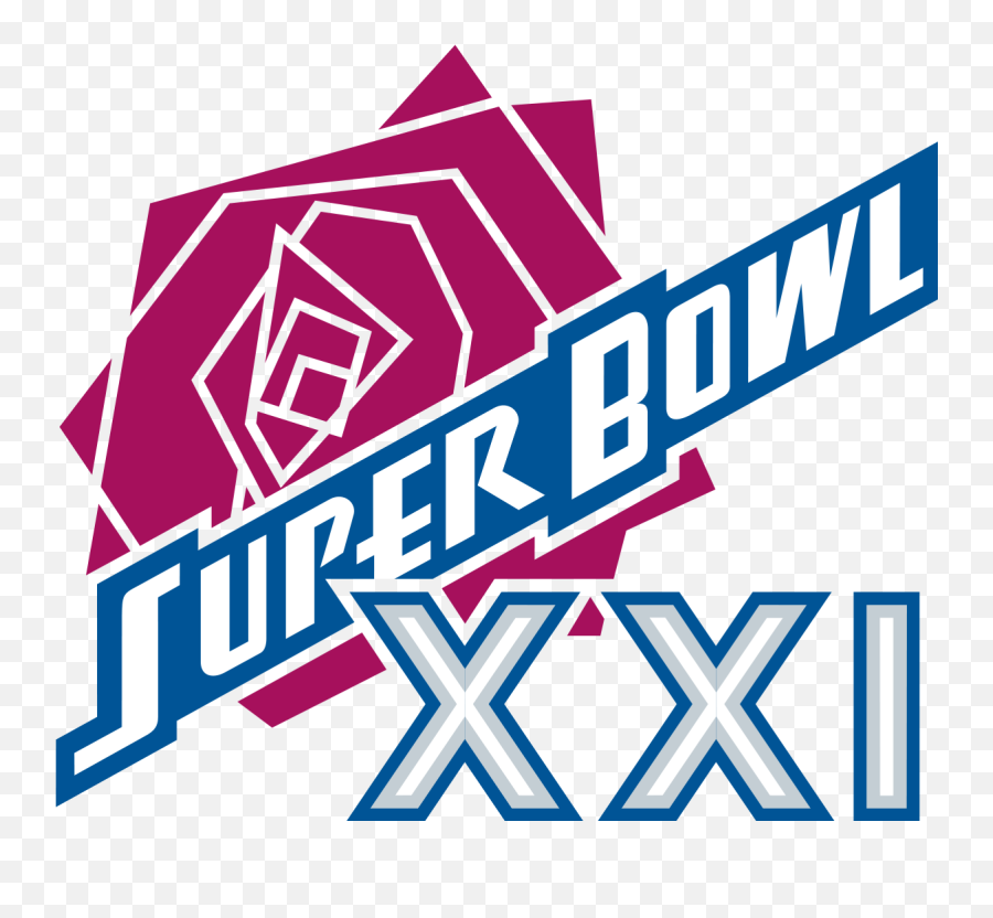 Super Bowl Xxi - First Super Bowl Logo Png,Giants Png
