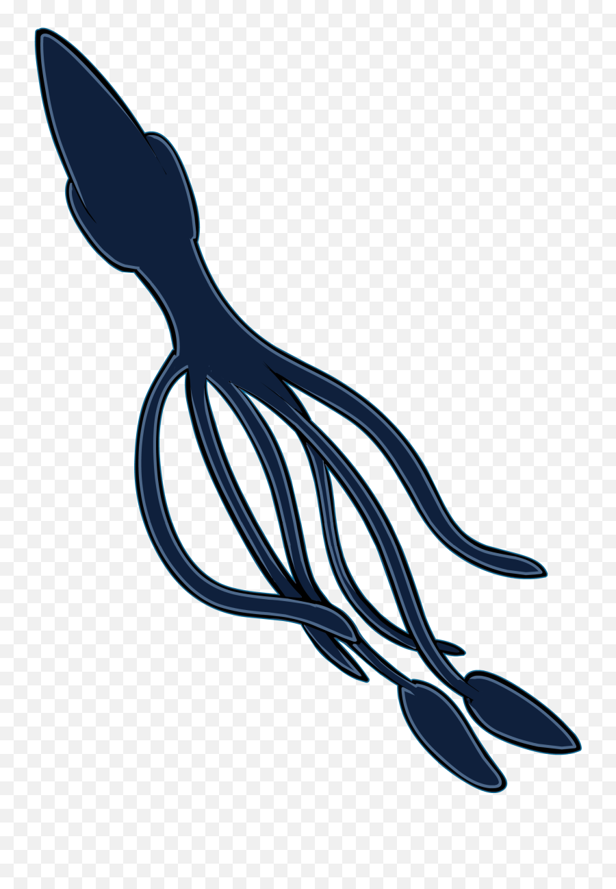 Giant Squid - Big Squid Transparent Background Png,Squid Png