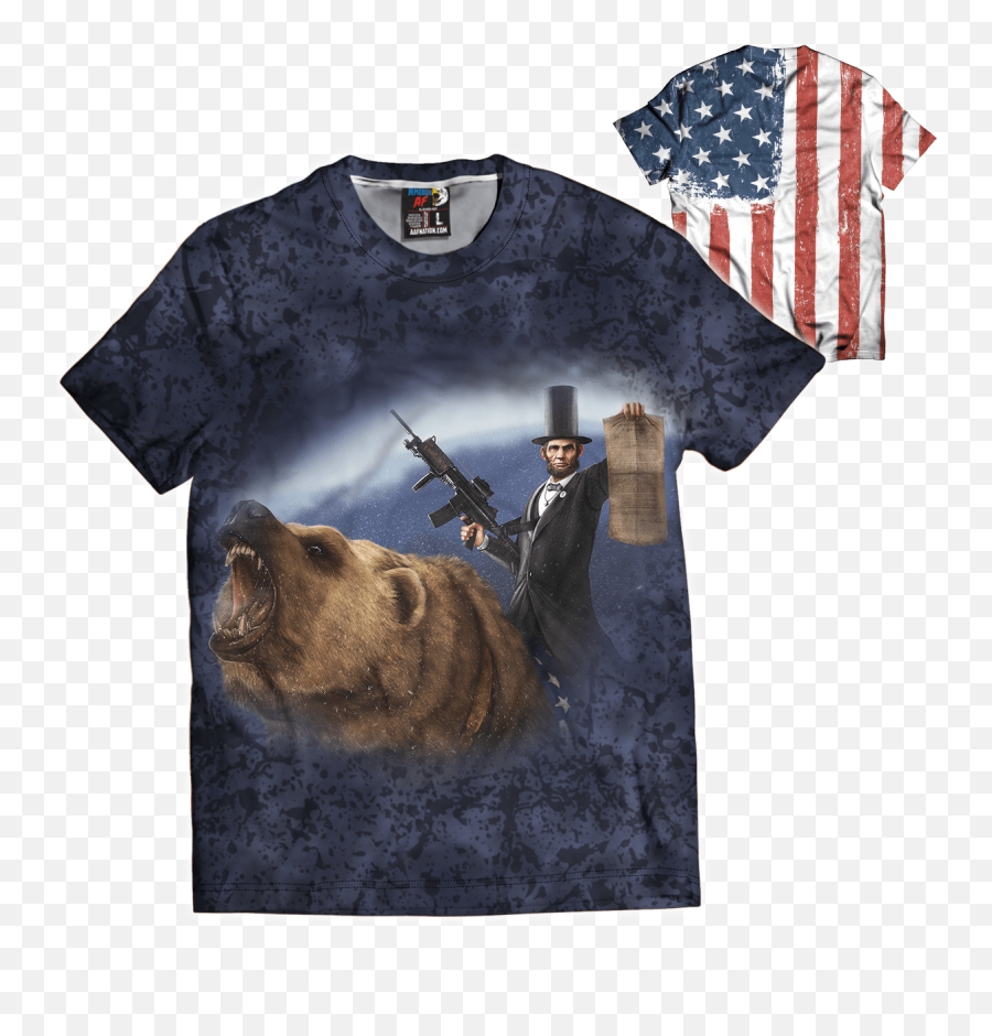 Abe Lincoln - Bill Clinton T Shirt Png,Abraham Lincoln Png