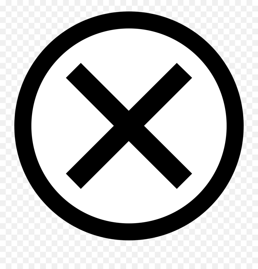 Times Symbol Math - Cancel Icon Png,Math Icon Png