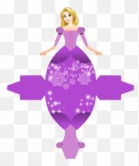 Rapunzel Tangled Png - Disney Princess Paper Craft