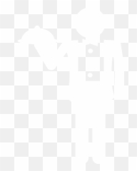 White Waiter Icon - Png