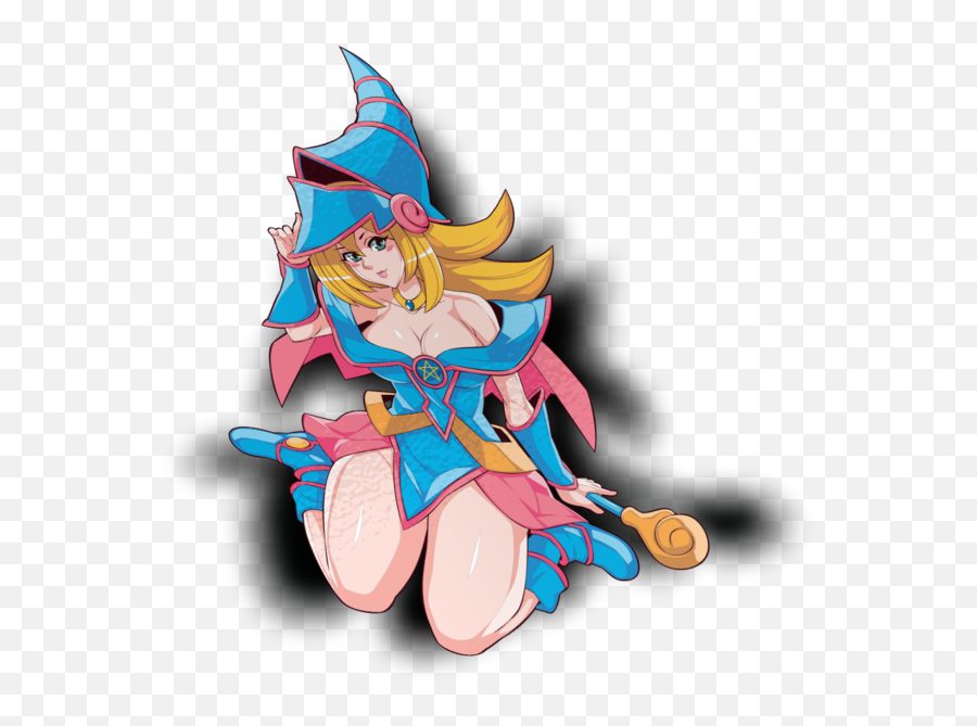Dark Magician Girl Waifu Sticker - Fictional Character Png,Dark Magician Png