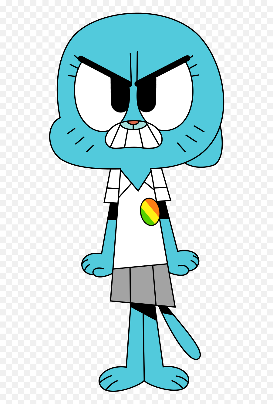 Free The Amazing World Of Gumball Png - Amazing World Of Gumball Nicole Angry,The Amazing World Of Gumball Logo