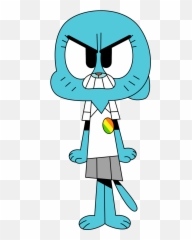 Free The Amazing World Of Gumball Png - Nicole Angry