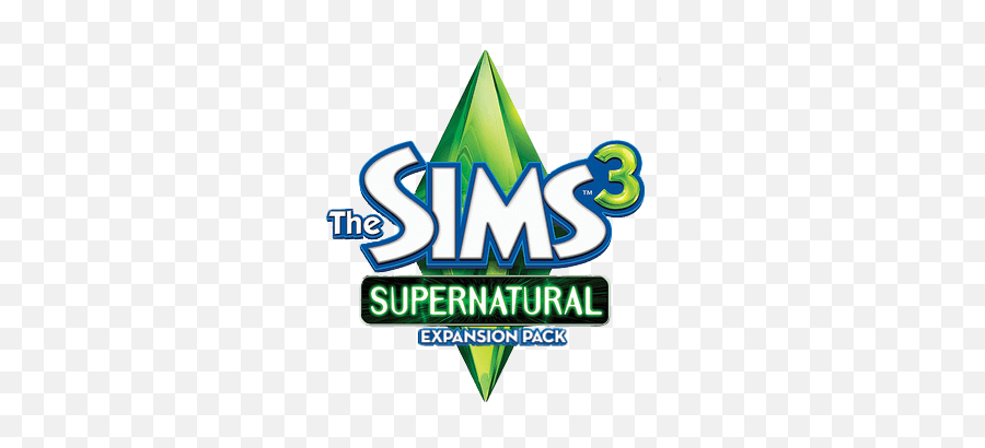 Download Game Sims 3 Highly Compressed - Sims 3 Supernatural Logo Png,Wwe2k16 Logo