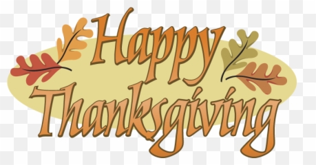Thanksgiving Day Holiday Party 0 - Happy Thanksgiving No Background Png,Holiday Party Png