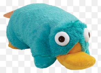 Download Disney Phineas And Ferb Perry The Platypus Pillow - Perry The Platypus Pillow Pet Png,Perry The Platypus Png