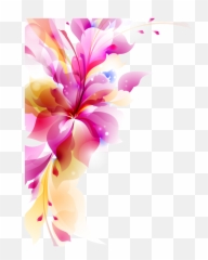 Download Abstract Flower Free Png Transparent Image And Clipart - Flower Vector Png