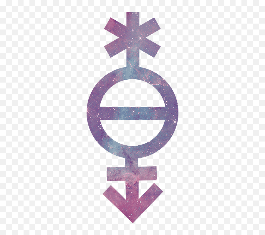 Gender Symbols - Non Binary Gender Sign Png,Transgender Symbol Png