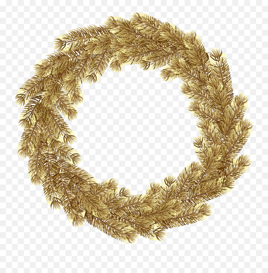 Pine Garland Png - Christmas Wreath Png White Christmas Decorative,Holly Garland Png