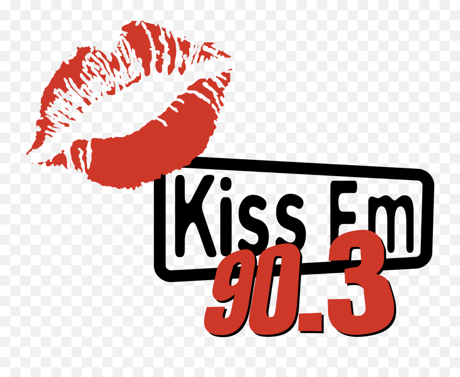Kiss Fm 90 3 Logo Png Transparent U0026 Svg Vector - Freebie Supply Kiss Fm,Kissing Png