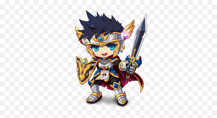 Maple Story One Characters - Maplestory Paladin Png,Maplestory Desktop Icon