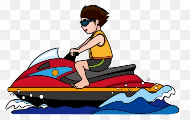 Jet Ski Clipart Png - Skiing