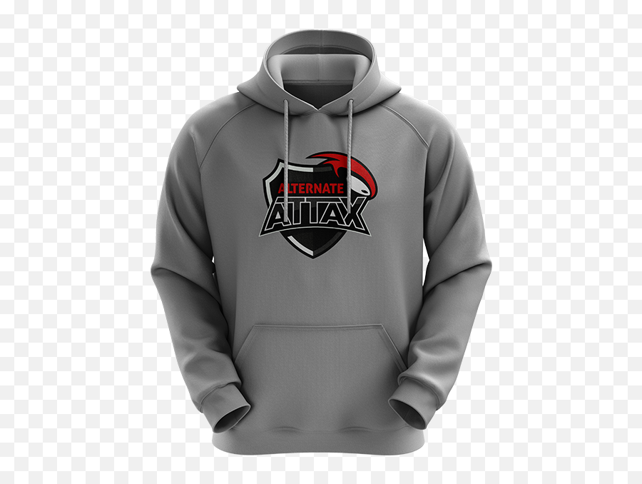 Alternate Attax Logo Hoodie - Grey Alternate Attax Png,Arma Logo