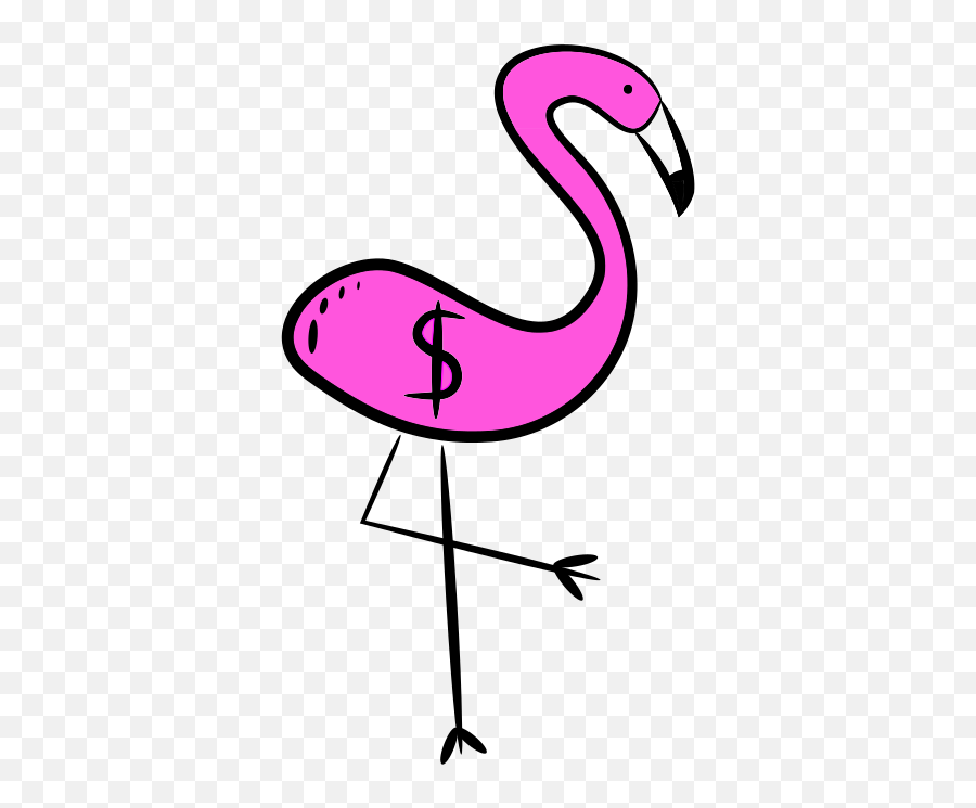 Flamingo Money Clipart - Full Size Clipart 1018208 Clip Art Png,Money Clip Art Png