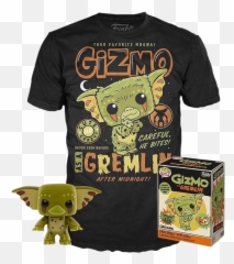 Funko - Gremlins Gizmo As Gremlin Pop Vinyl Figure U0026 Tshirt Box Set Gizmo As A Gremlin Png,Gremlin Png