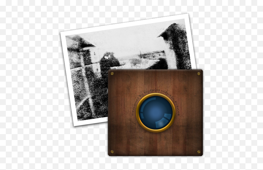 Niepces Camera Obscura Iphoto Icon Png - View From The Window At Le Gras,Iphoto Icon