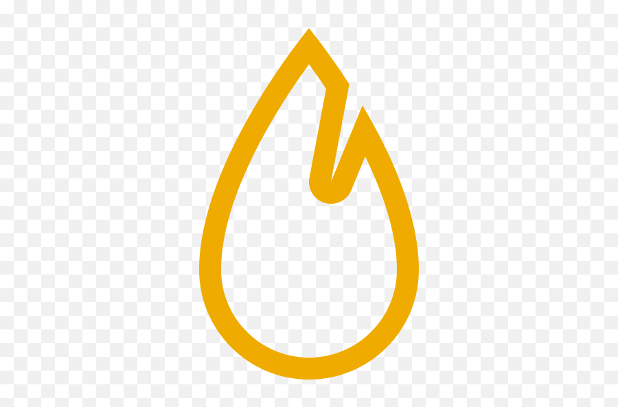 Yellow Fire Icon Png Symbol - Icon,Candle Flame Icon