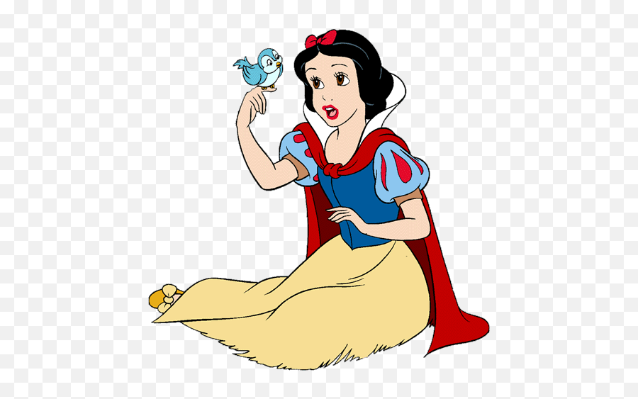 Snow White Clipart Pictures - Snow White And Bird Png,Snow White Png