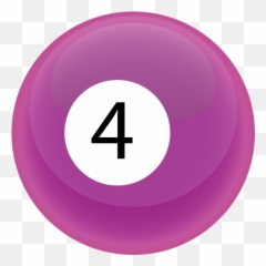 Billiard Png Images Free Download - Number,Cue Ball Png