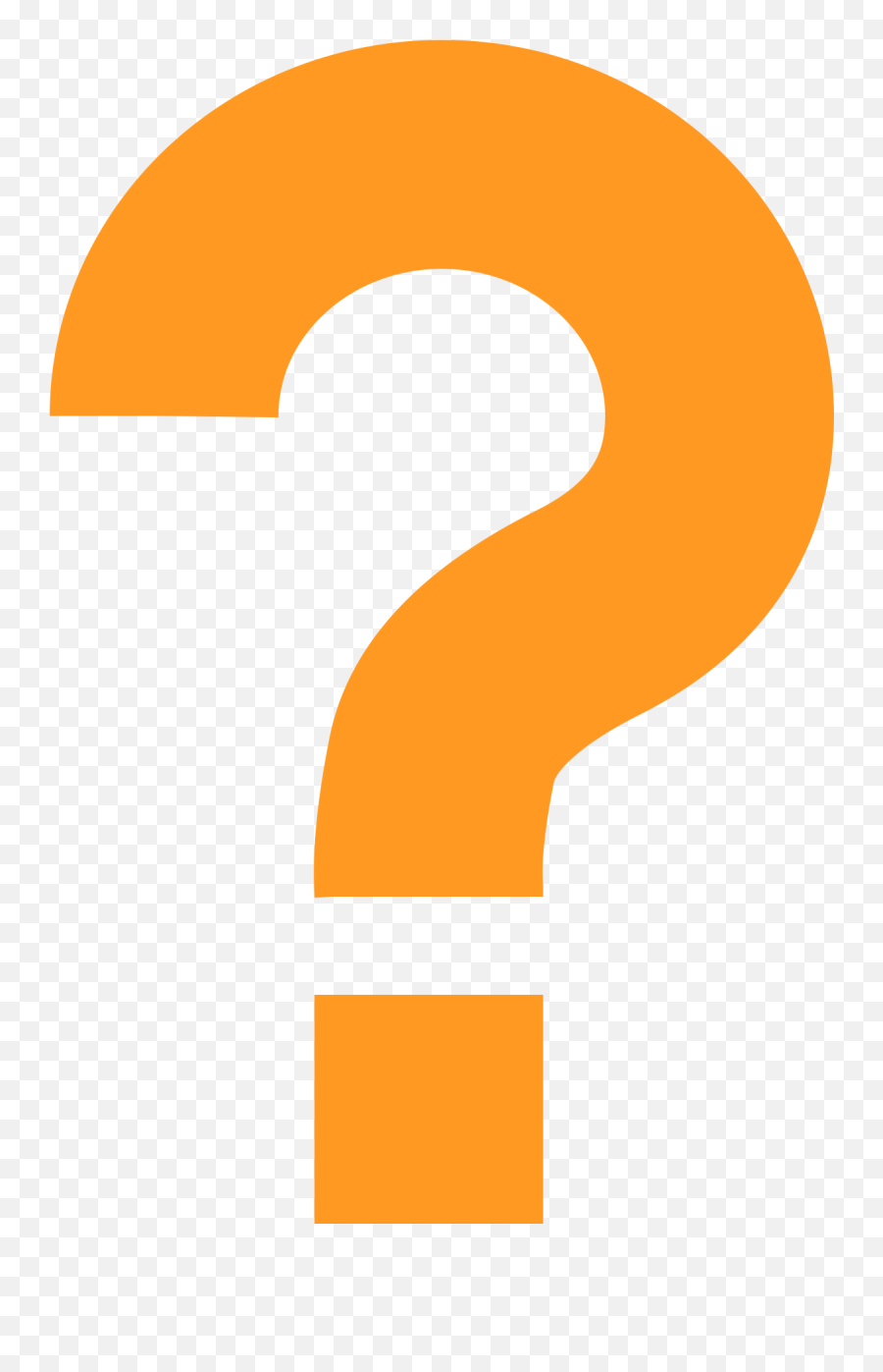 Question Mark Png - Orange Question Mark Icon,Mark Png