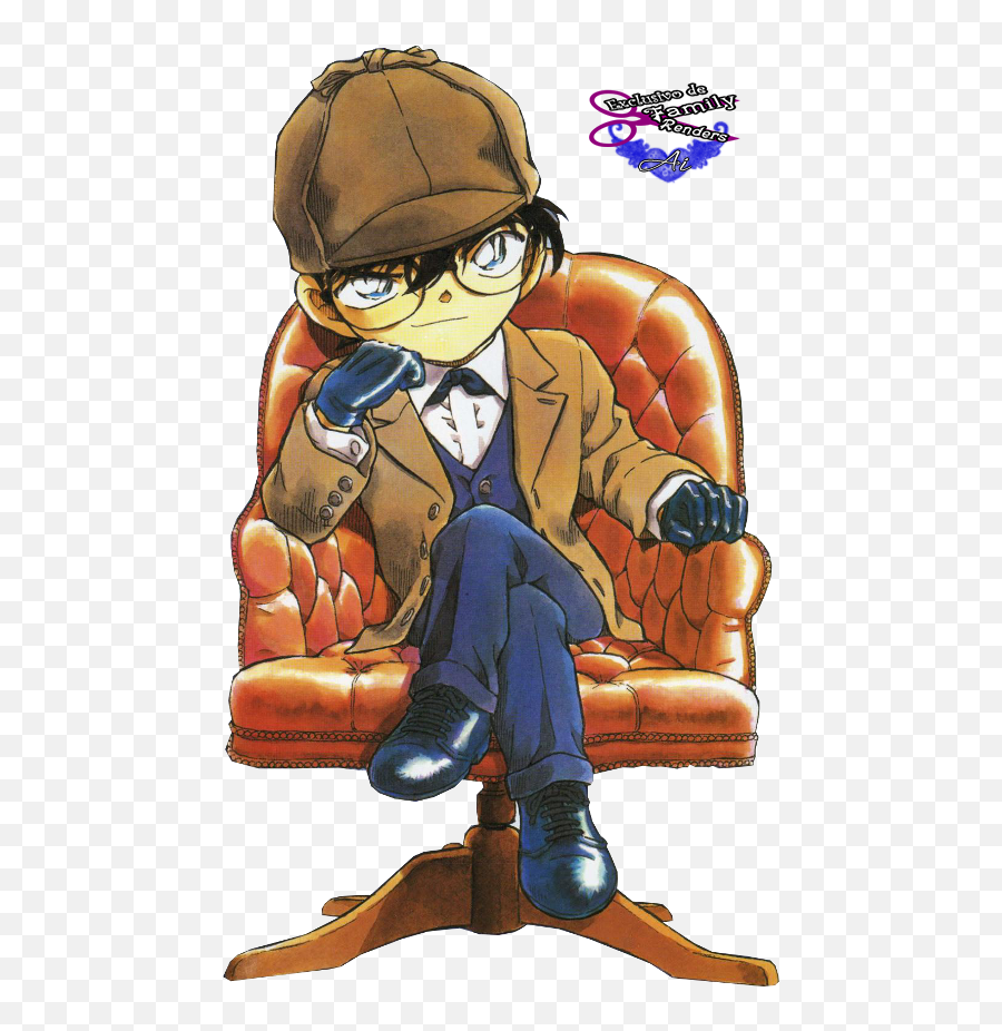 Download Hd Png - Conan Render Transparent Png Image Nicepngcom Conan Edogawa Sherlock Holmes,Icon Detective Conan
