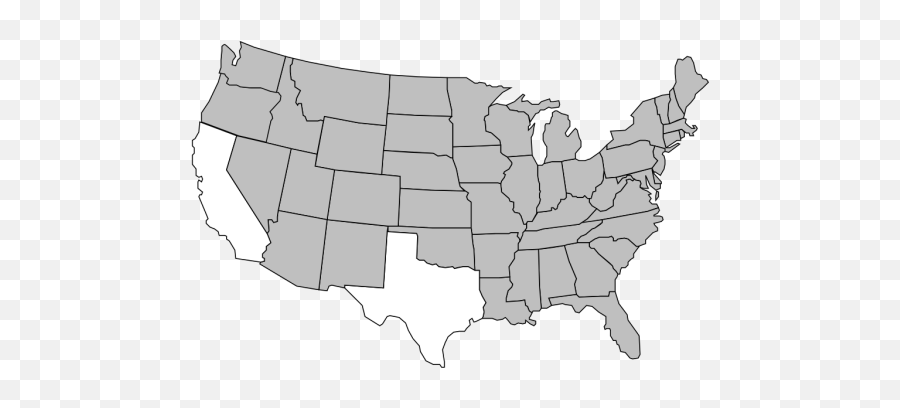 Outline Of United States Map Brown Png Svg Clip Art For Web - Many School Shootings In 2018,United States Icon Png
