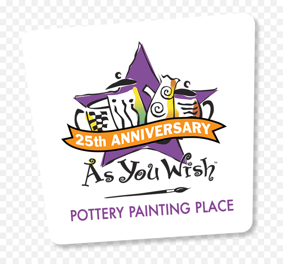 As You Wish - Pottery Painting Place You Wish Painting Logo Png,Wish Logo Png